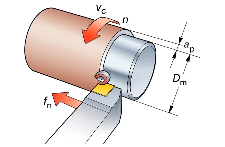 cutting speed diagram