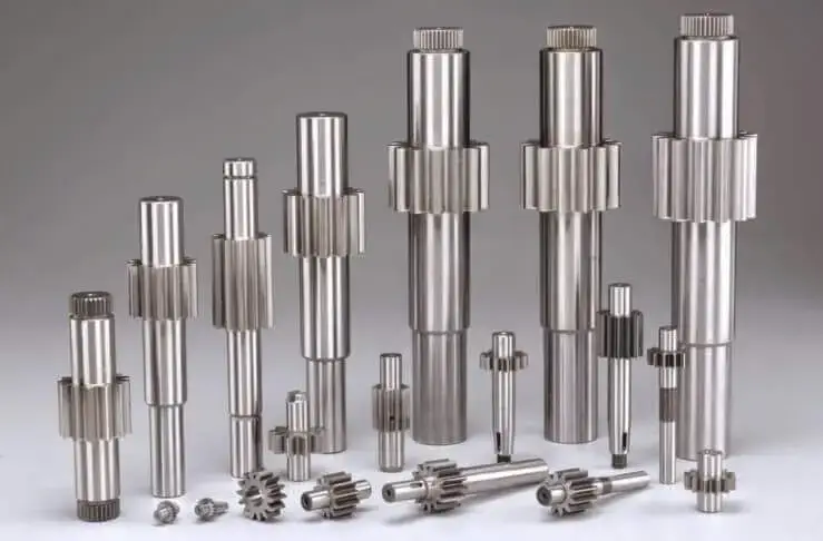 customized gear shaft manufacturing