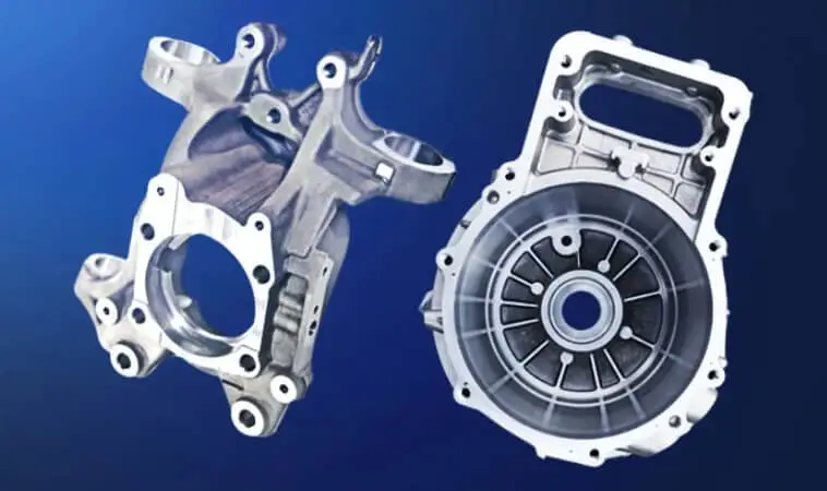 automobile chassis suspension parts and motor housings