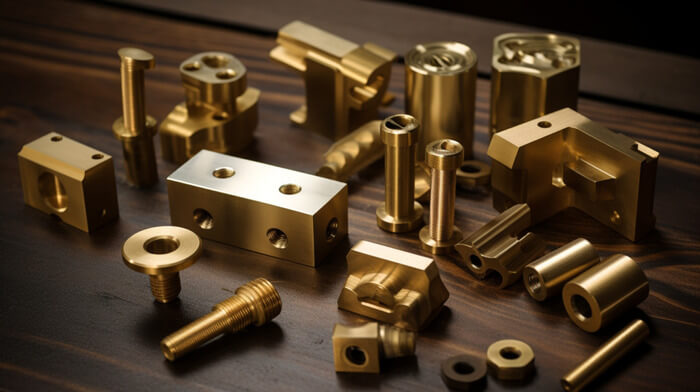 brass small batch cnc machining parts