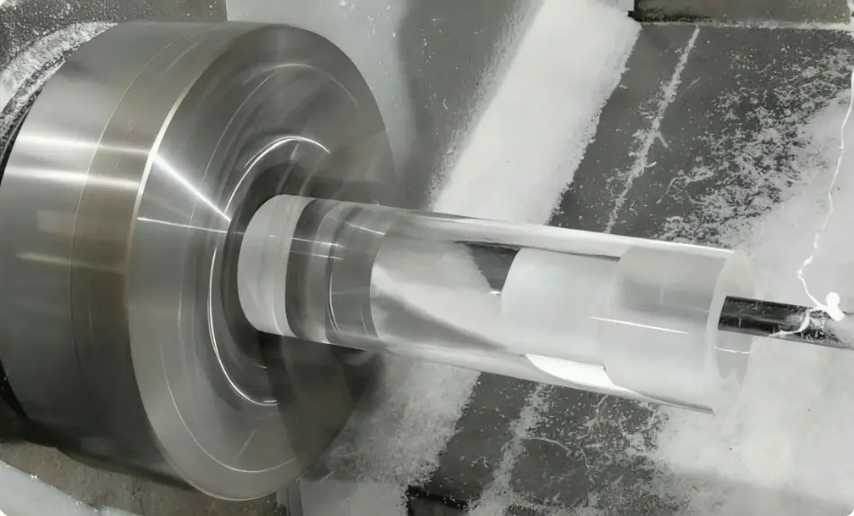 melting during acrylic machining