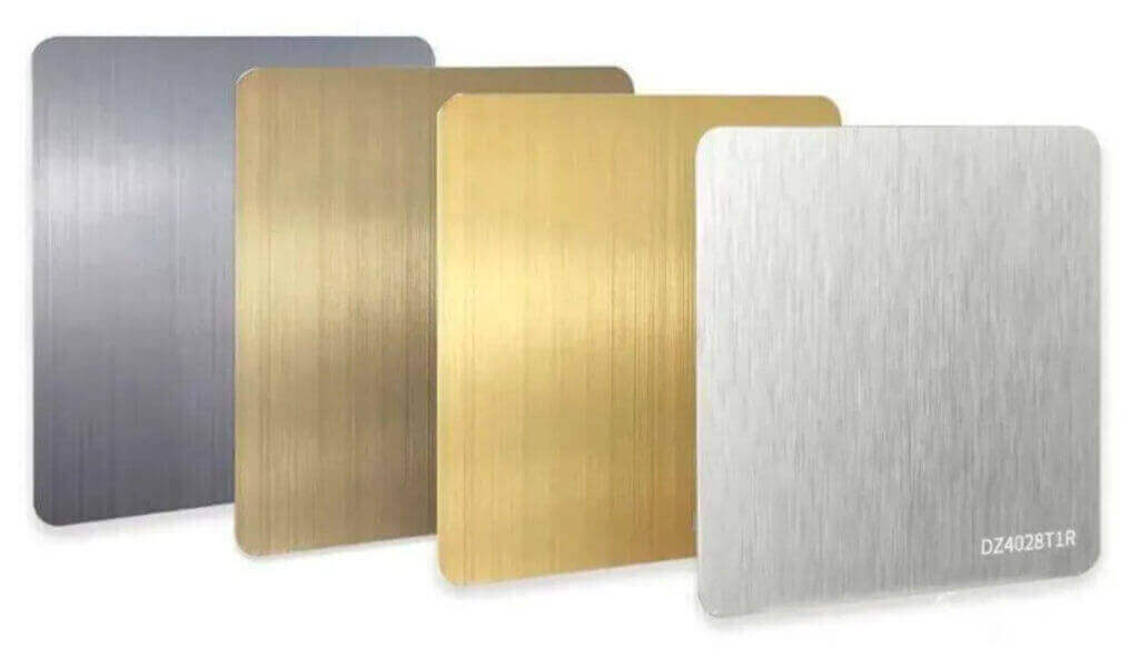 surface treatment of metal parts