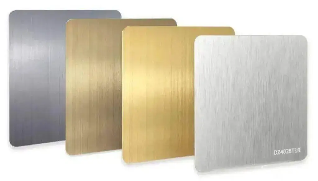 surface treatment of metal parts
