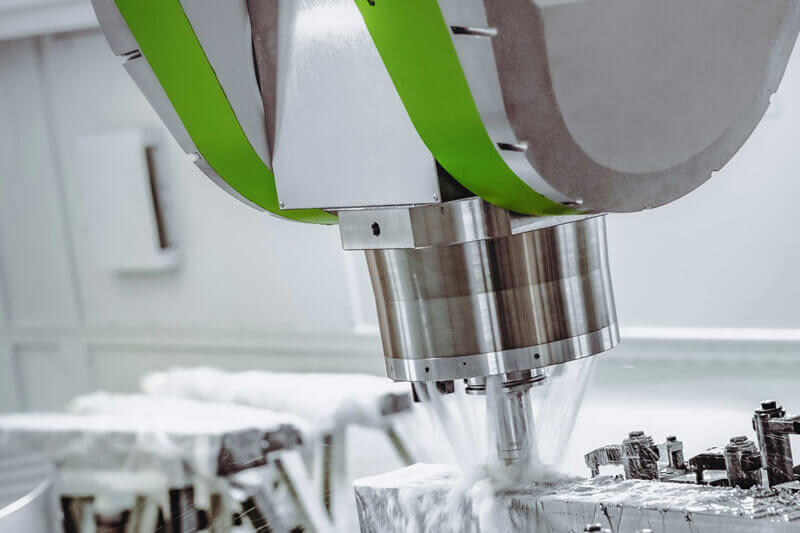 using coolant during titanium cnc machining