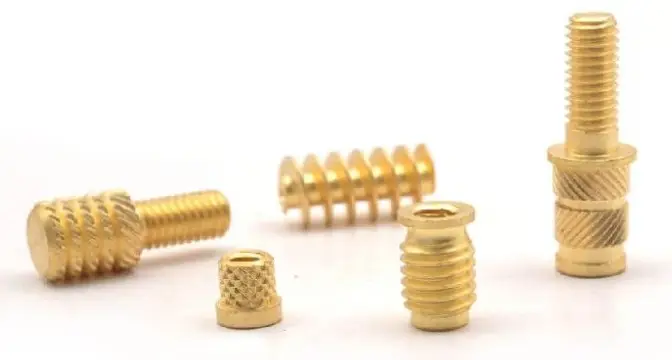 brass threaded turned parts