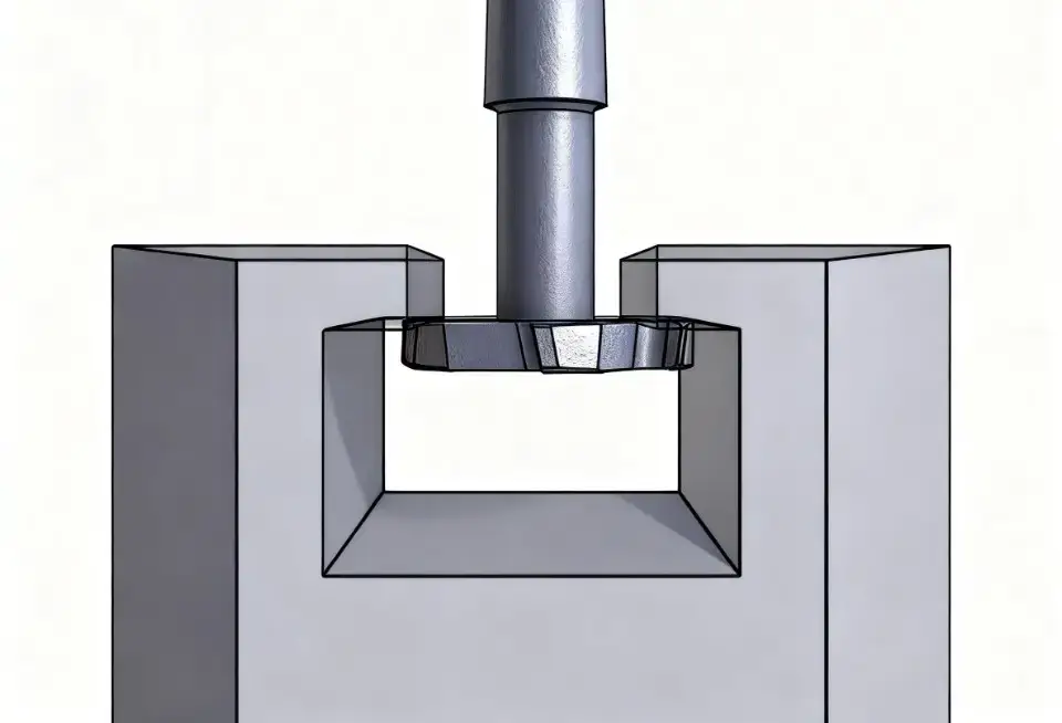 internal cavity undercut