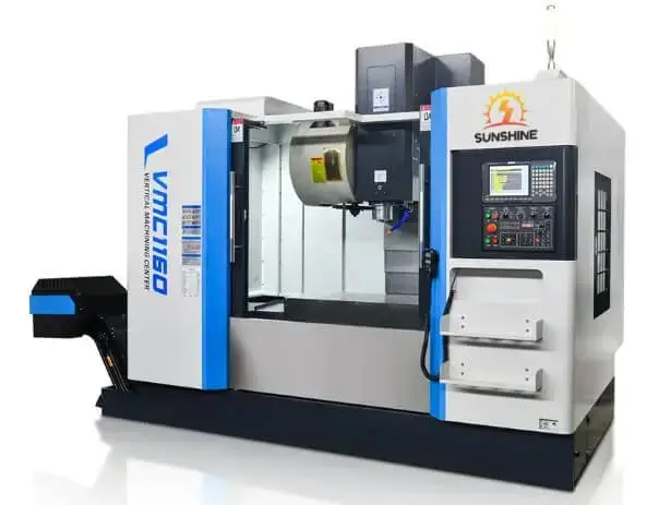 vertical cnc milling machines and their components