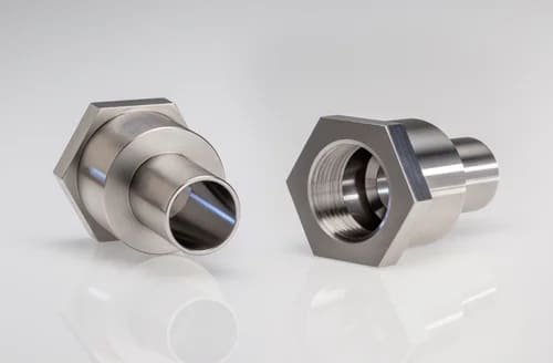 smooth titanium cnc machining parts