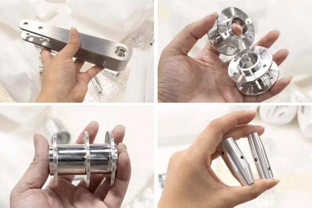 different applications of aluminum alloy parts