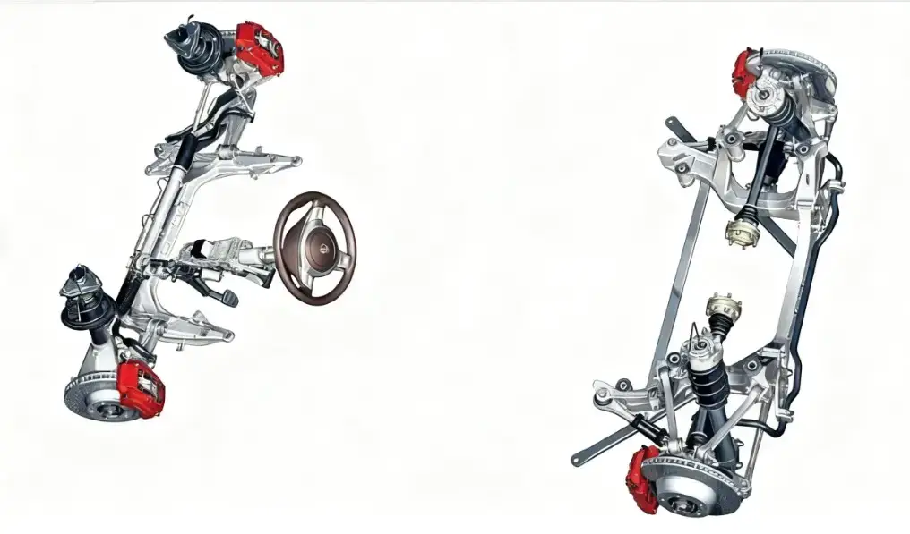 suspension and steering components