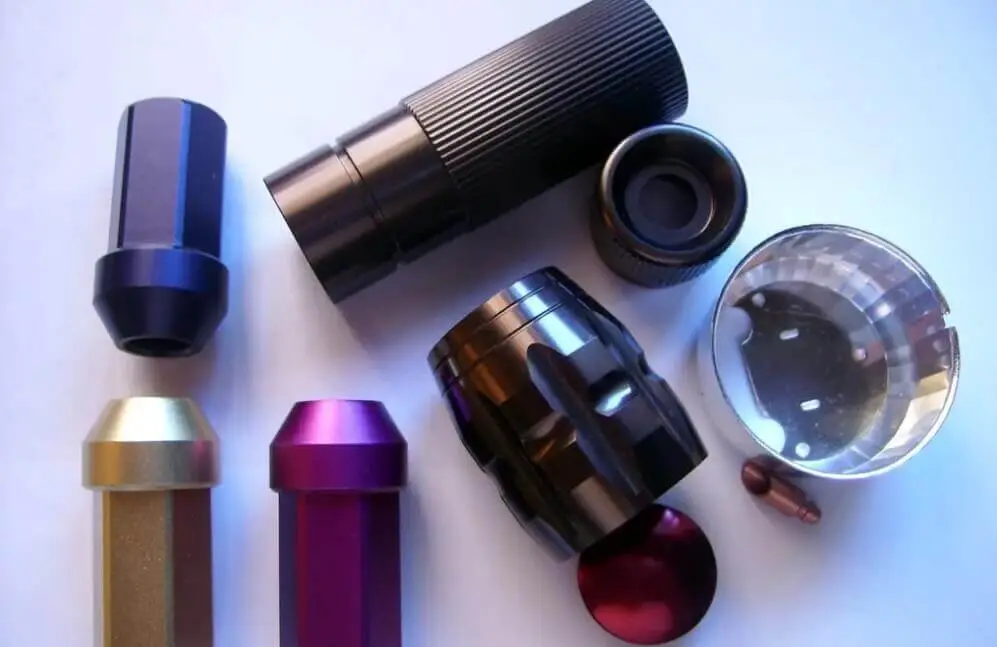 arc anodized optical components