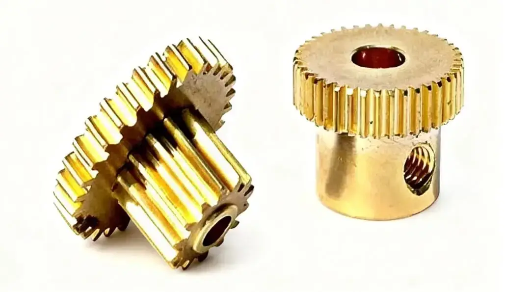 brass gears
