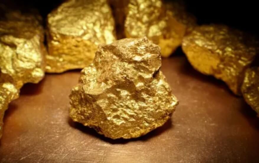 non magnetic metal gold
