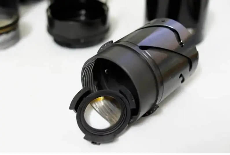 optical uses of black anodized aluminum