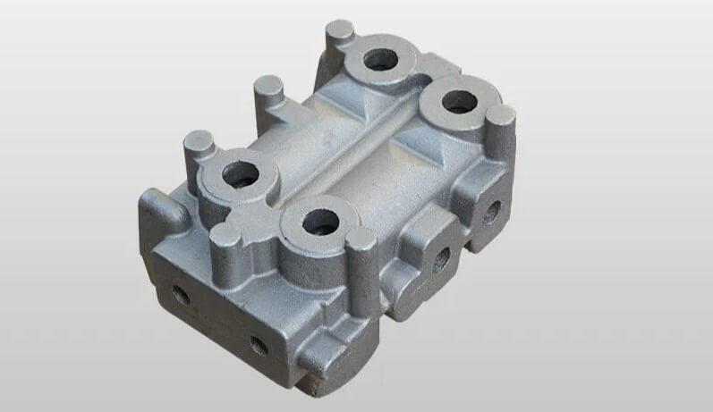 casting of hydraulic flow control valve blank