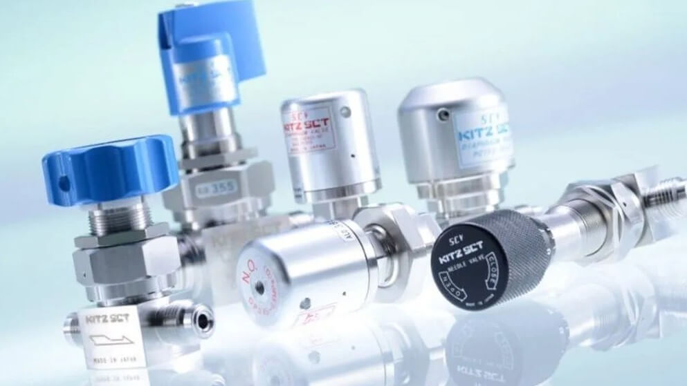 cnc machining of flow control valve for semiconductor parts