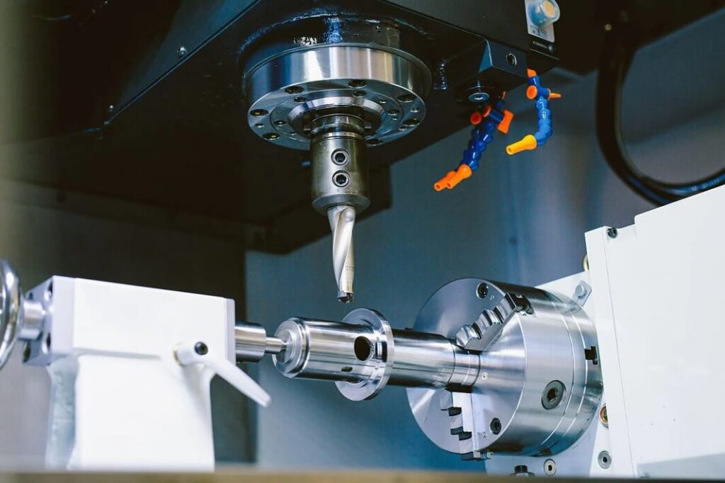 cnc machining of shaft for semiconductor parts