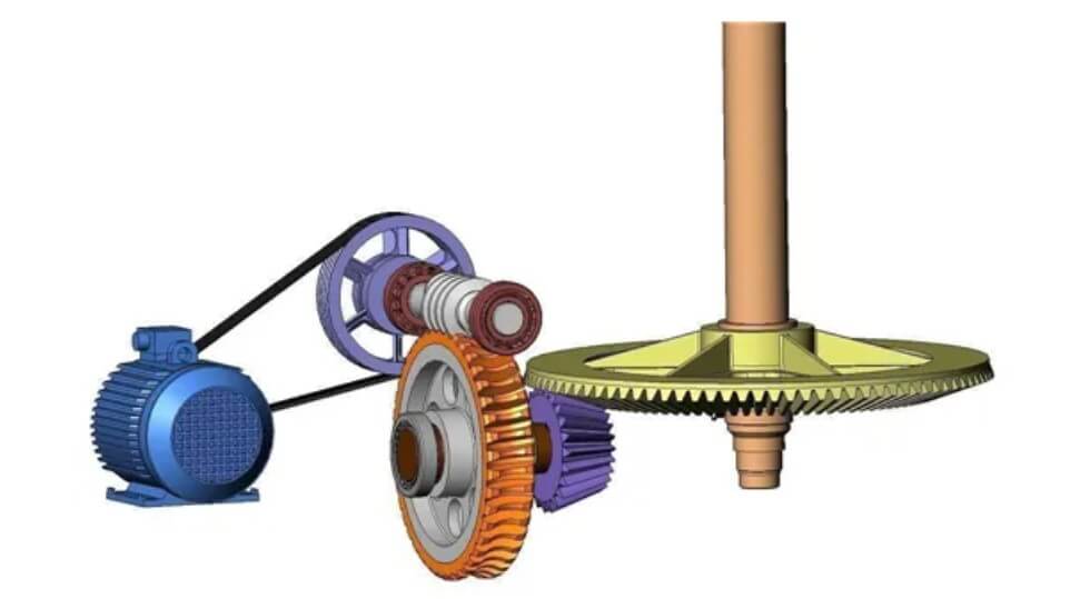 superior transmission parts-worm gear