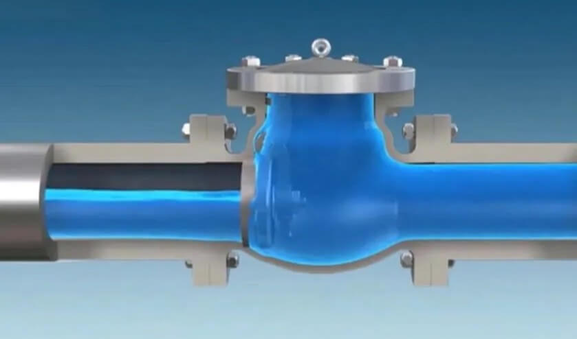 working principle of sump pump check valve
