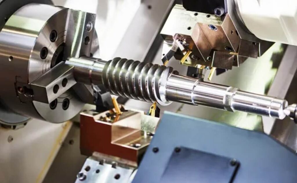 carbon steel turning process