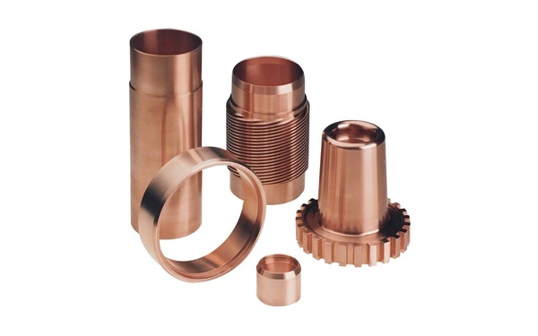copper machined parts