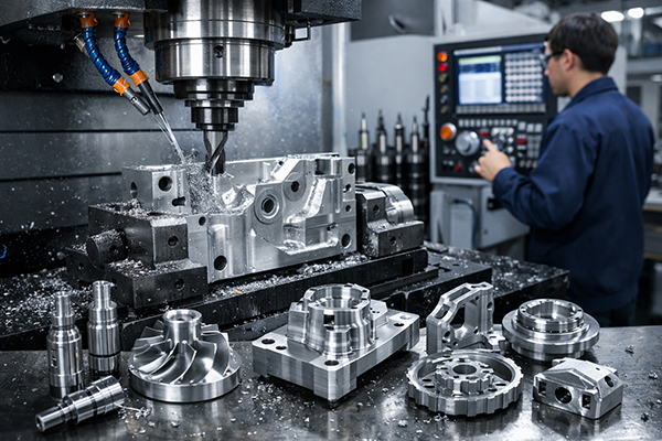 cnc metal parts manufacturer