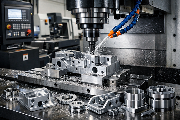 cnc metal parts manufacturer