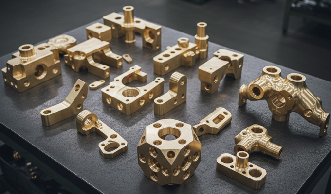 custom brass cnc machining