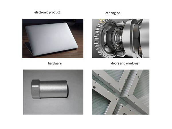 sandblasting aluminum