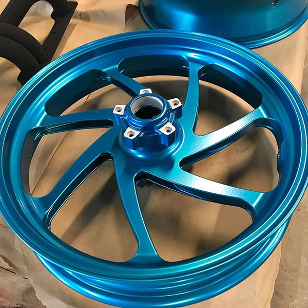 blue anodizing