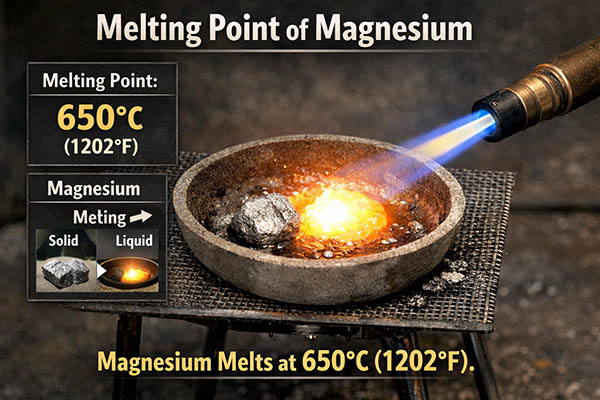melting point of magnesium