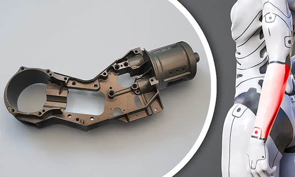 CNC robot parts