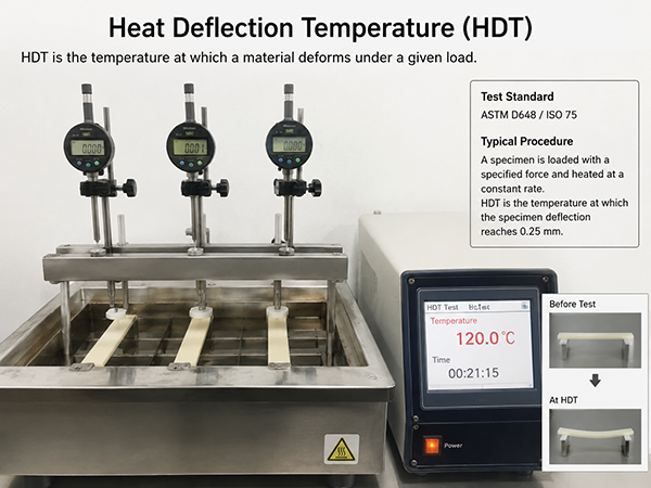 heat deflection temperature