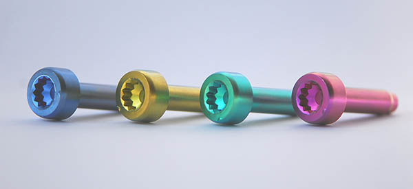 titanium colouring