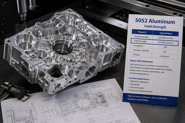 5052 aluminum yield strength