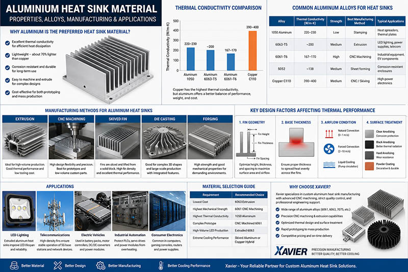 aluminium heat sink material
