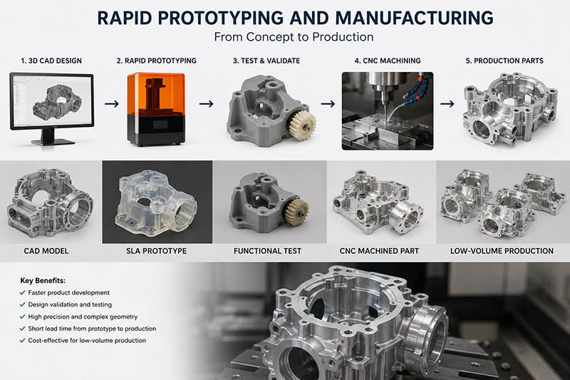 rapid prototyping and manufacturing