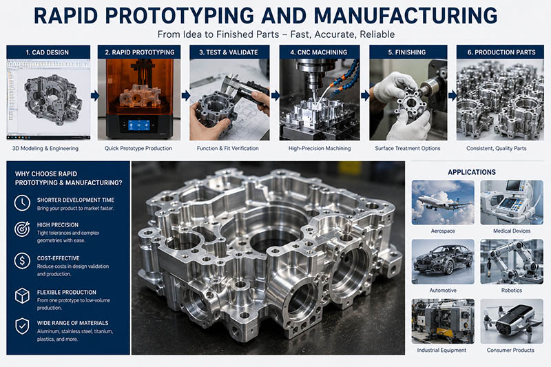 rapid prototyping and manufacturing