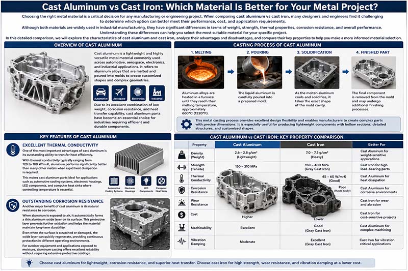 cast aluminum vs cast iron