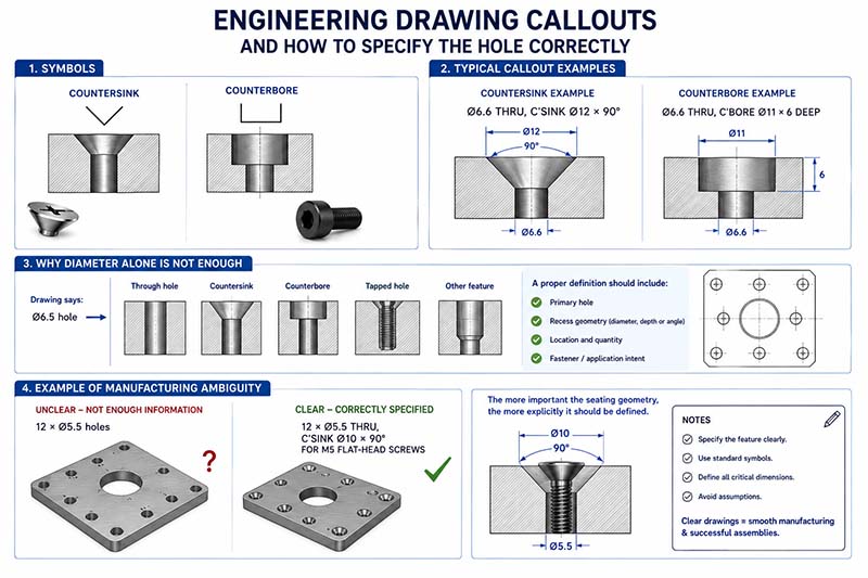 countersink vs counterbore