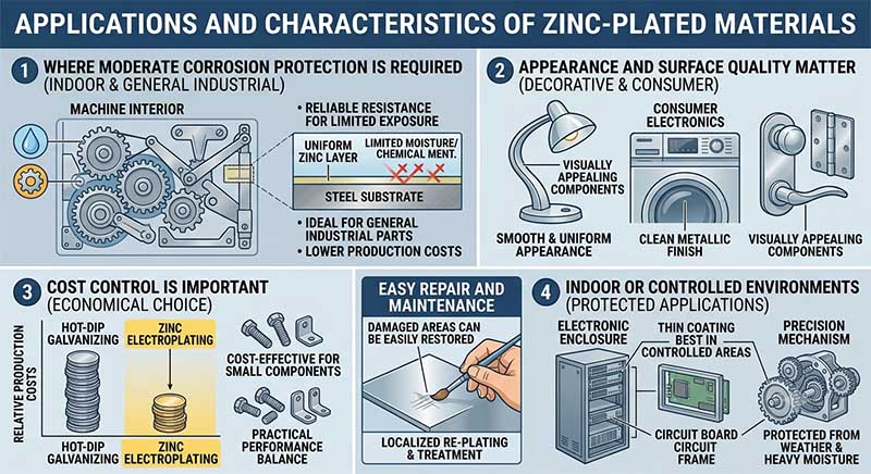 galvanized vs zinc plated