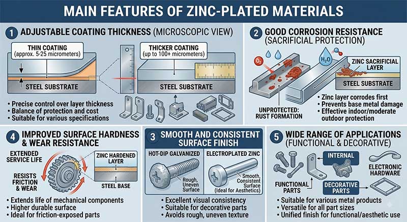 galvanized vs zinc plated