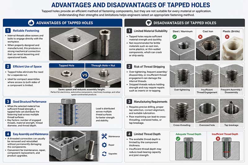 tapped hole callout