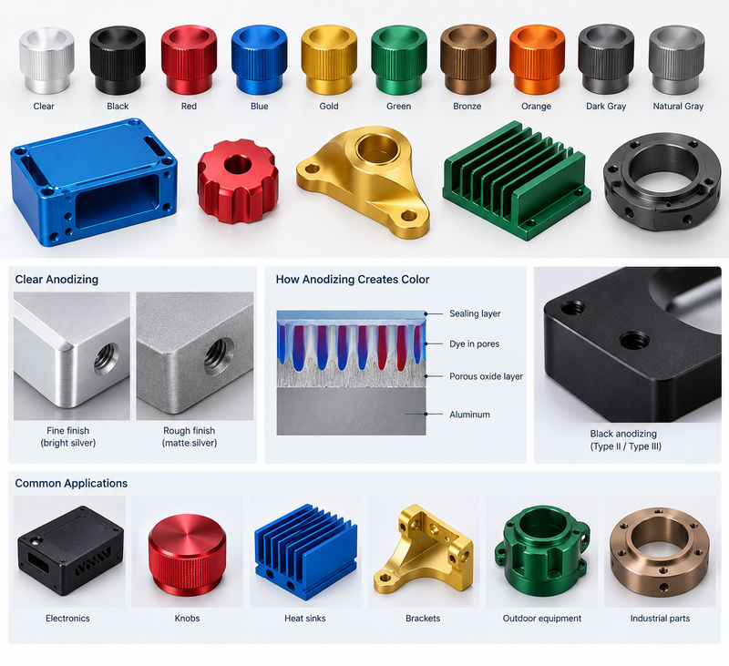 aluminum anodized colors