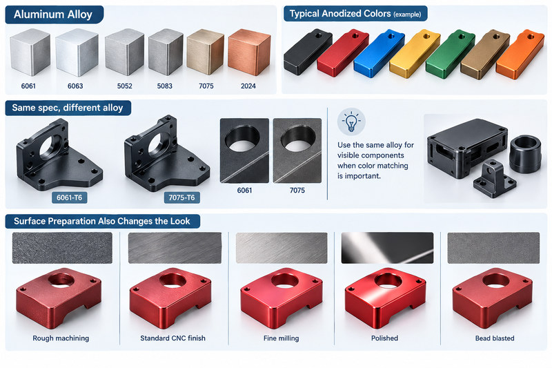 aluminum anodized colors