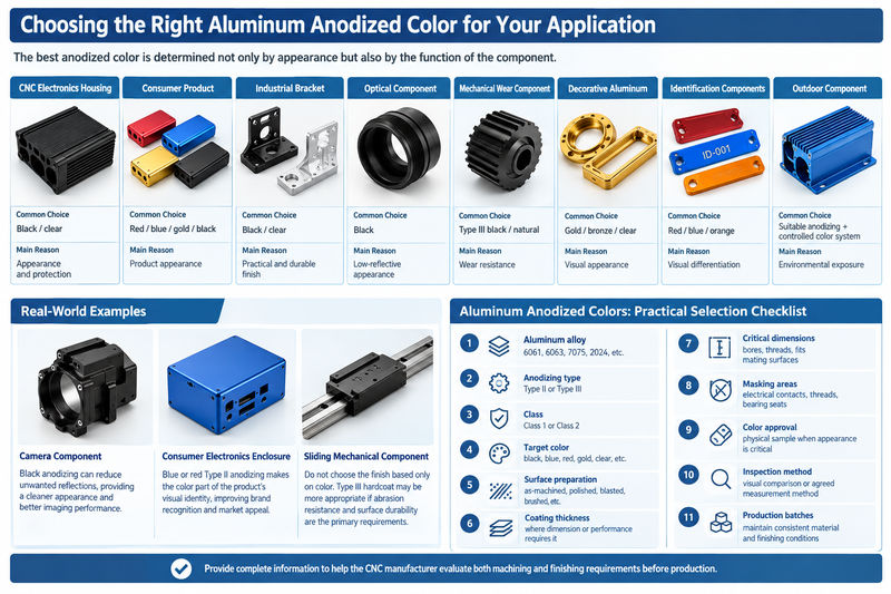 aluminum anodized colors
