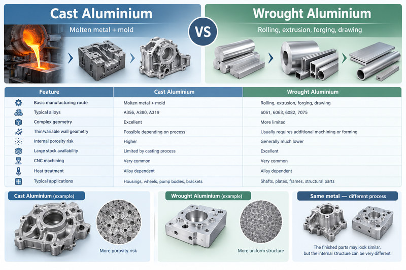 cast aluminium vs aluminium