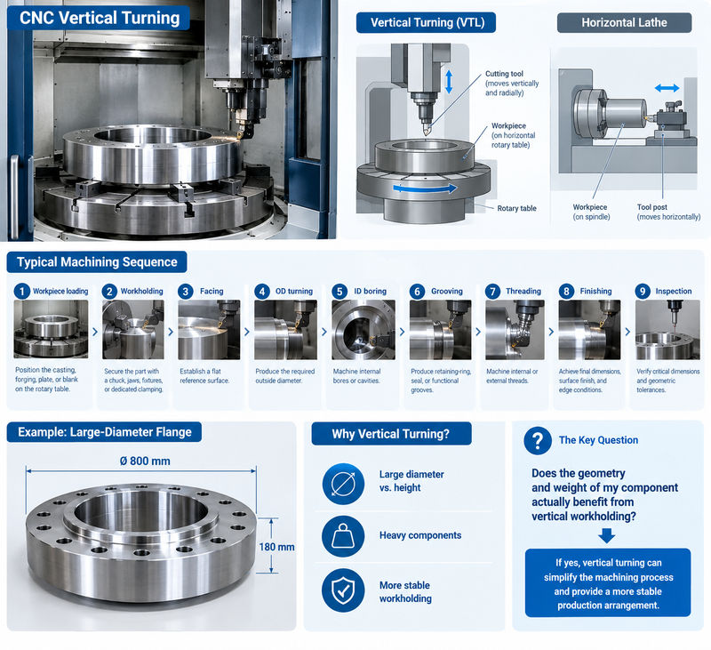 cnc vertical turning services