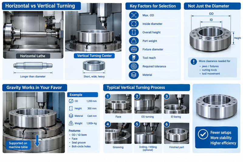 cnc vertical turning services