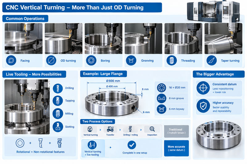 cnc vertical turning services